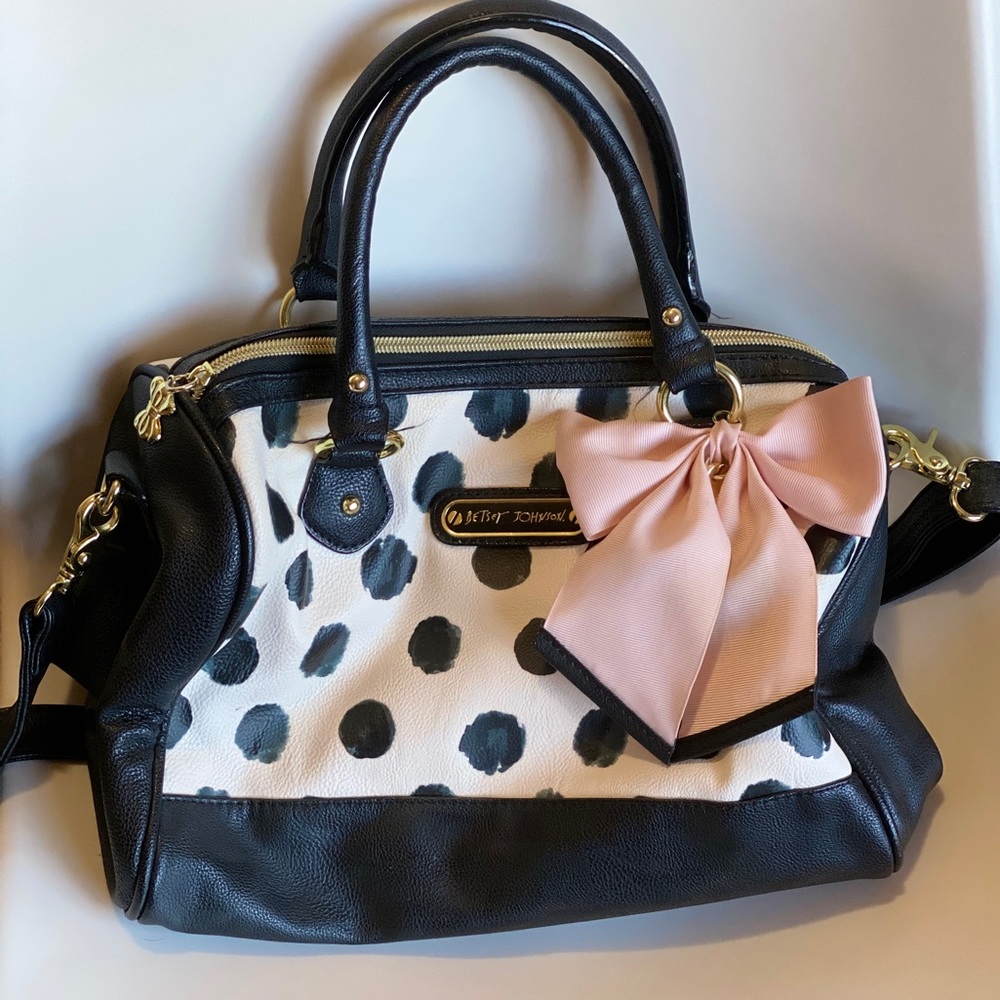 Betsey Johnson Polka Dot purse